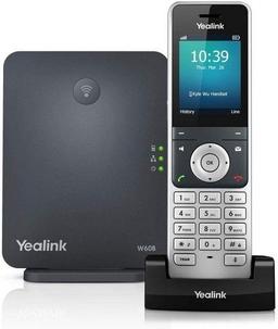 Refurbished Yealink W60P Cordless DECT IP Phone and Base Station - Reebelo Nederland