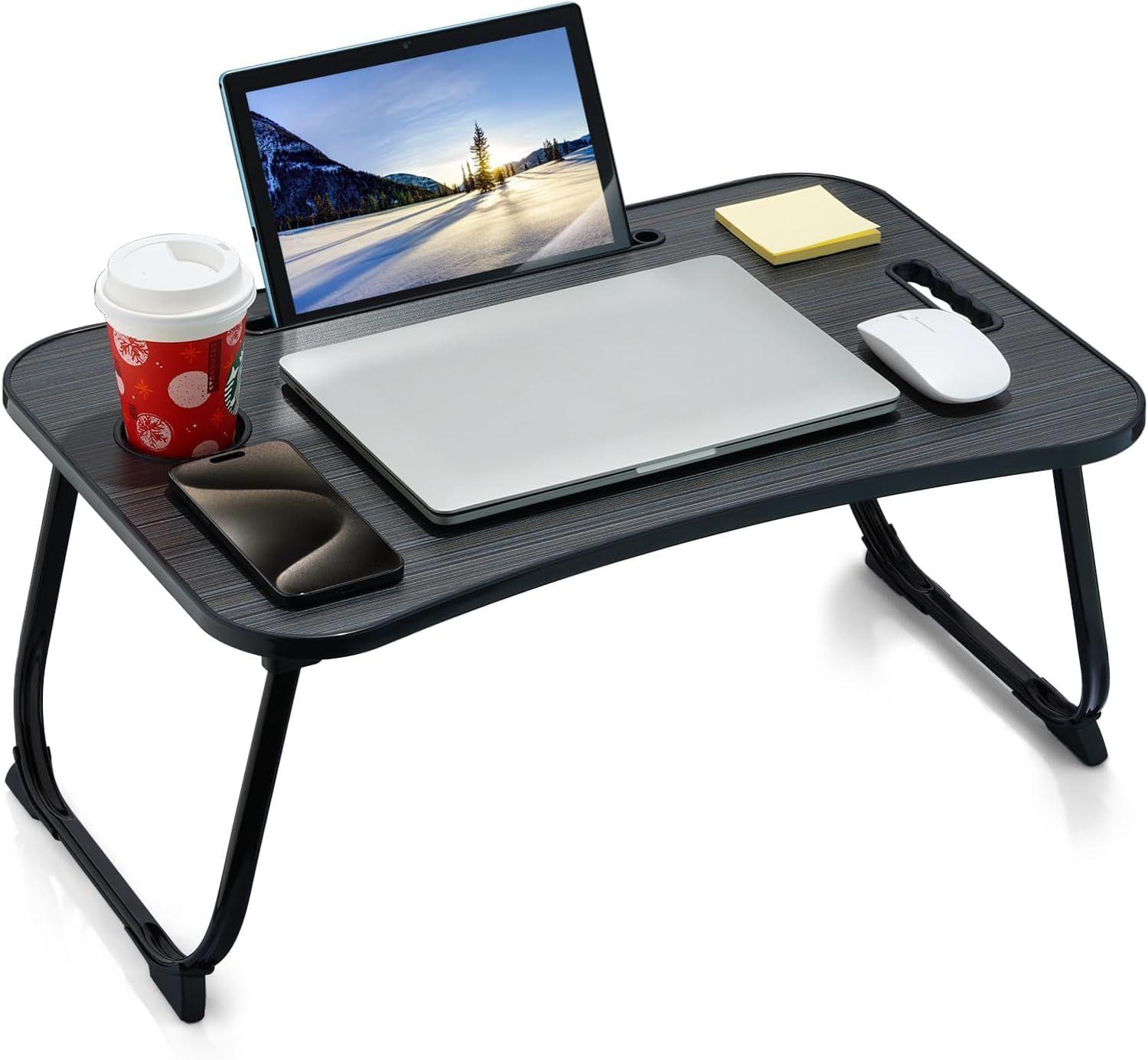 Refurbished Zeaptac Laptop Bed Desk Foldable Lap Table - Reebelo Nederland