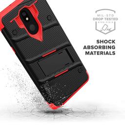 Refurbished ZIZO BOLT Series Phone Case for LG Harmony 3/ K40/ Solo - Reebelo Nederland
