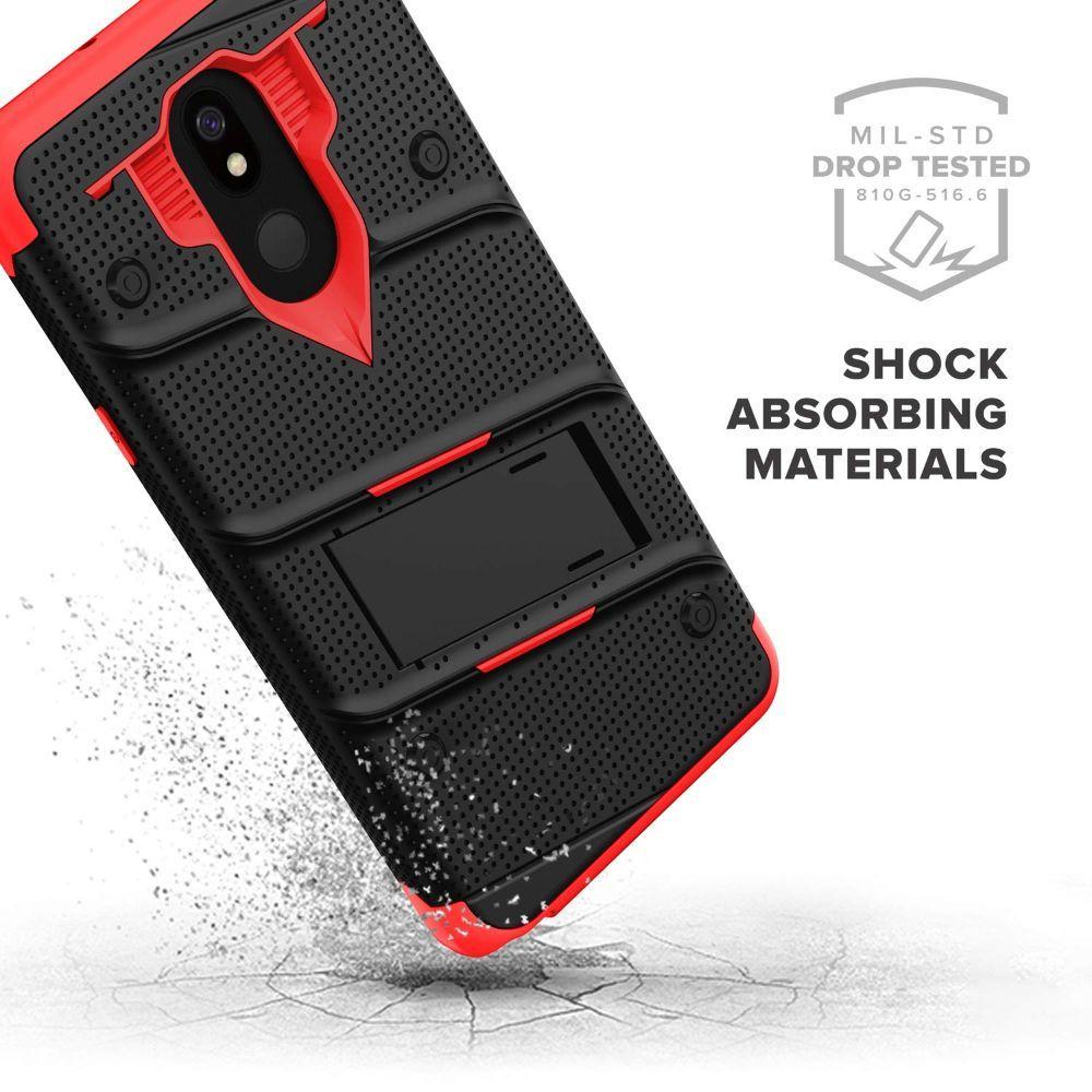 Refurbished ZIZO BOLT Series Phone Case for LG Harmony 3/ K40/ Solo - Reebelo Nederland