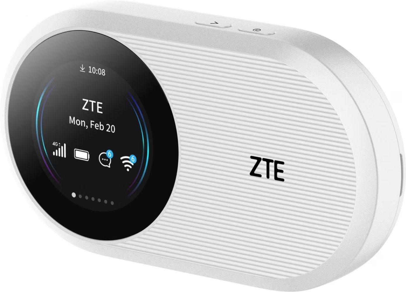 Refurbished ZTE U10S Pro White 4G+LTE Mobile Wi-Fi 6 - Reebelo Nederland