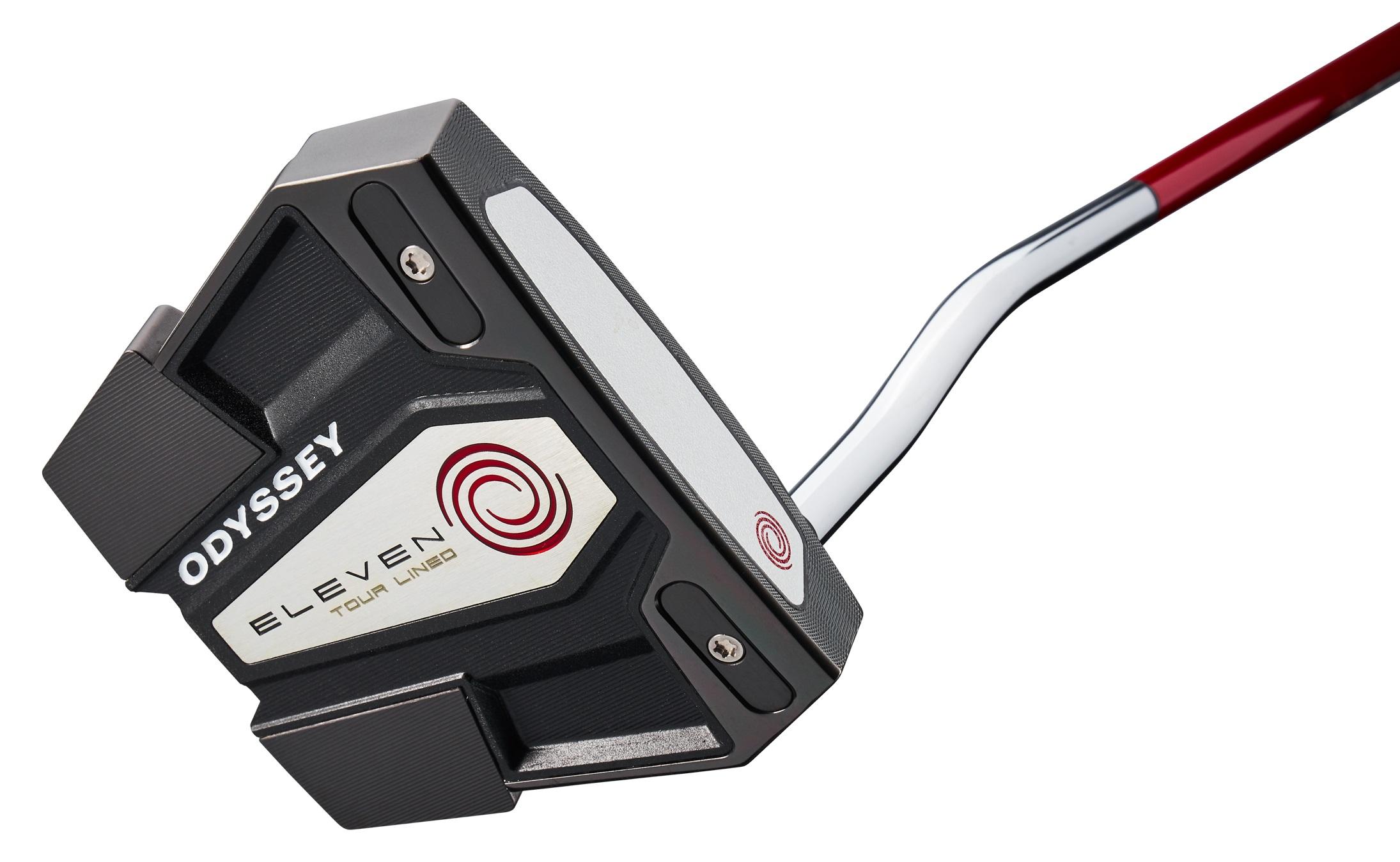 Refurbished Eleven Tour Lined DB Red Stroke Lab Putter - Reebelo Nederland