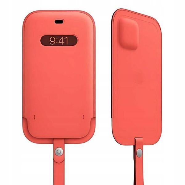 Refurbished Apple Leather Sleeve with MagSafe for iPhone 12 | 12 Pro - Reebelo Nederland