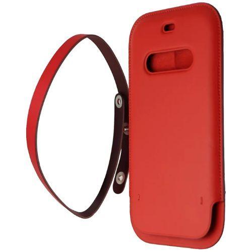 Refurbished Apple Leather Sleeve with MagSafe for iPhone 12 | 12 Pro - Reebelo Nederland