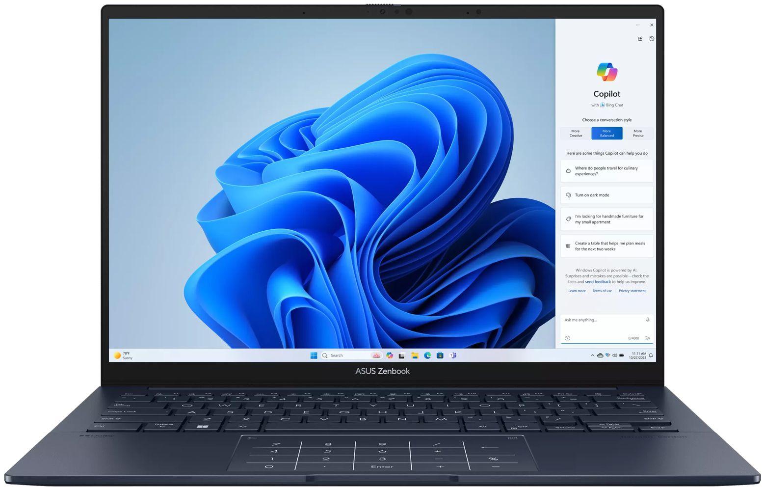 Refurbished ASUS Zenbook 14 OLED UX3405CA Copilot+ PC Laptop 14" - Reebelo Nederland