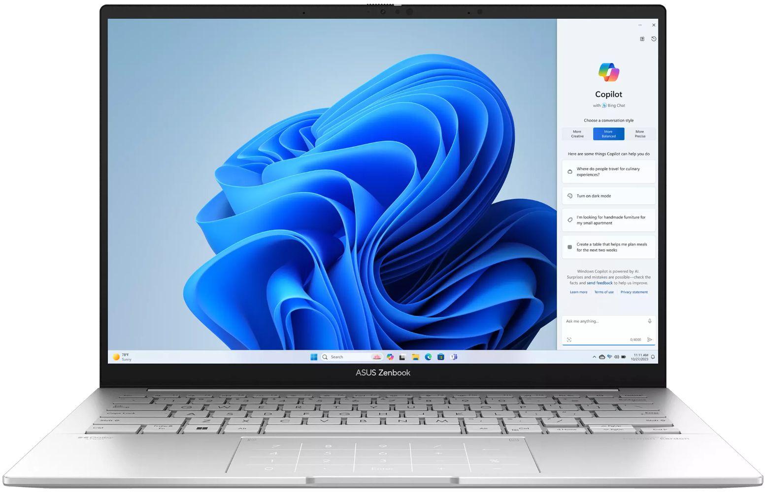 Refurbished ASUS Zenbook 14 OLED UX3405CA Copilot+ PC Laptop 14" - Reebelo Nederland
