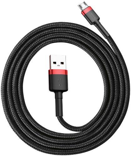 Refurbished Baseus Phone Cable Cafule Fast Charging USB to Micro USB 1.5A (2M) - Reebelo Nederland