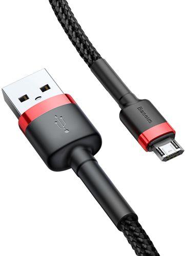 Refurbished Baseus Phone Cable Cafule Fast Charging USB to Micro USB 1.5A (2M) - Reebelo Nederland