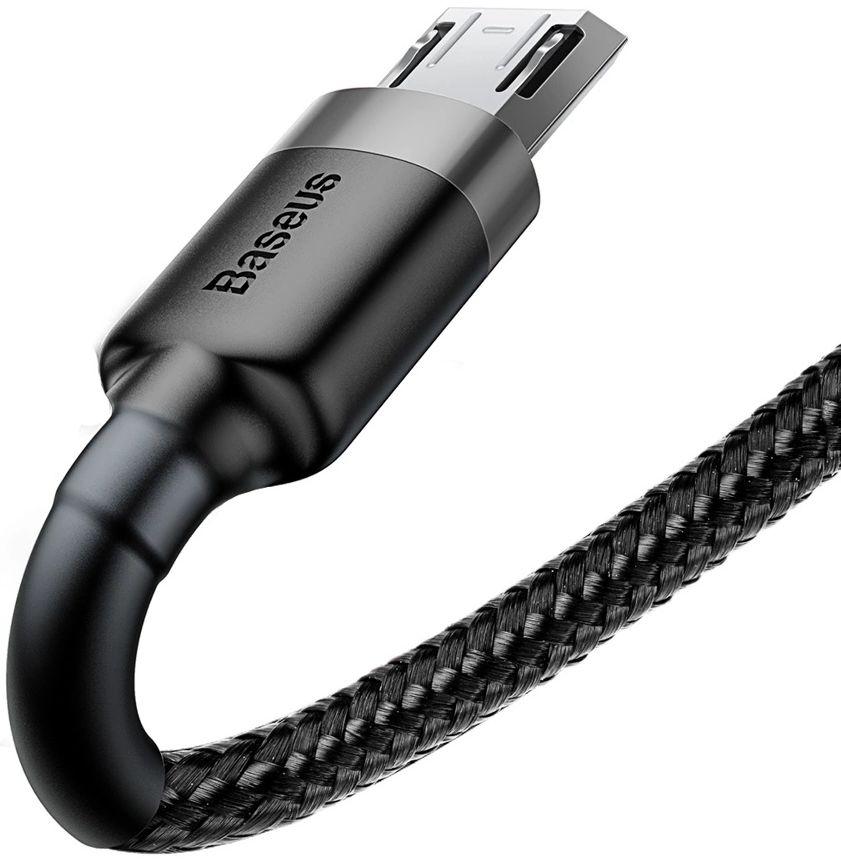 Refurbished Baseus Phone Cable Cafule Fast Charging USB to Micro USB 1.5A (2M) - Reebelo Nederland