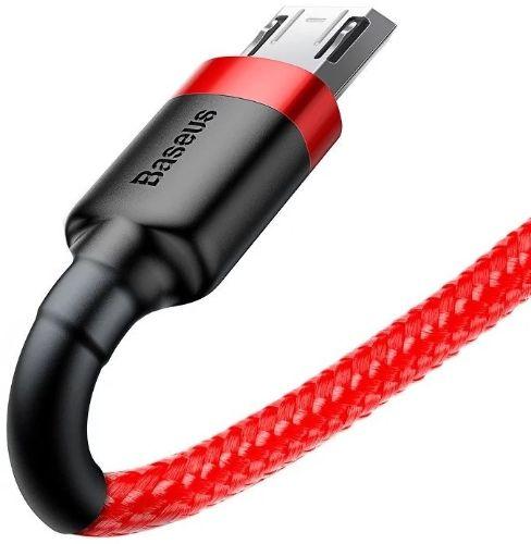 Refurbished Baseus Phone Cable Cafule Fast Charging USB to Micro USB 1.5A (2M) - Reebelo Nederland