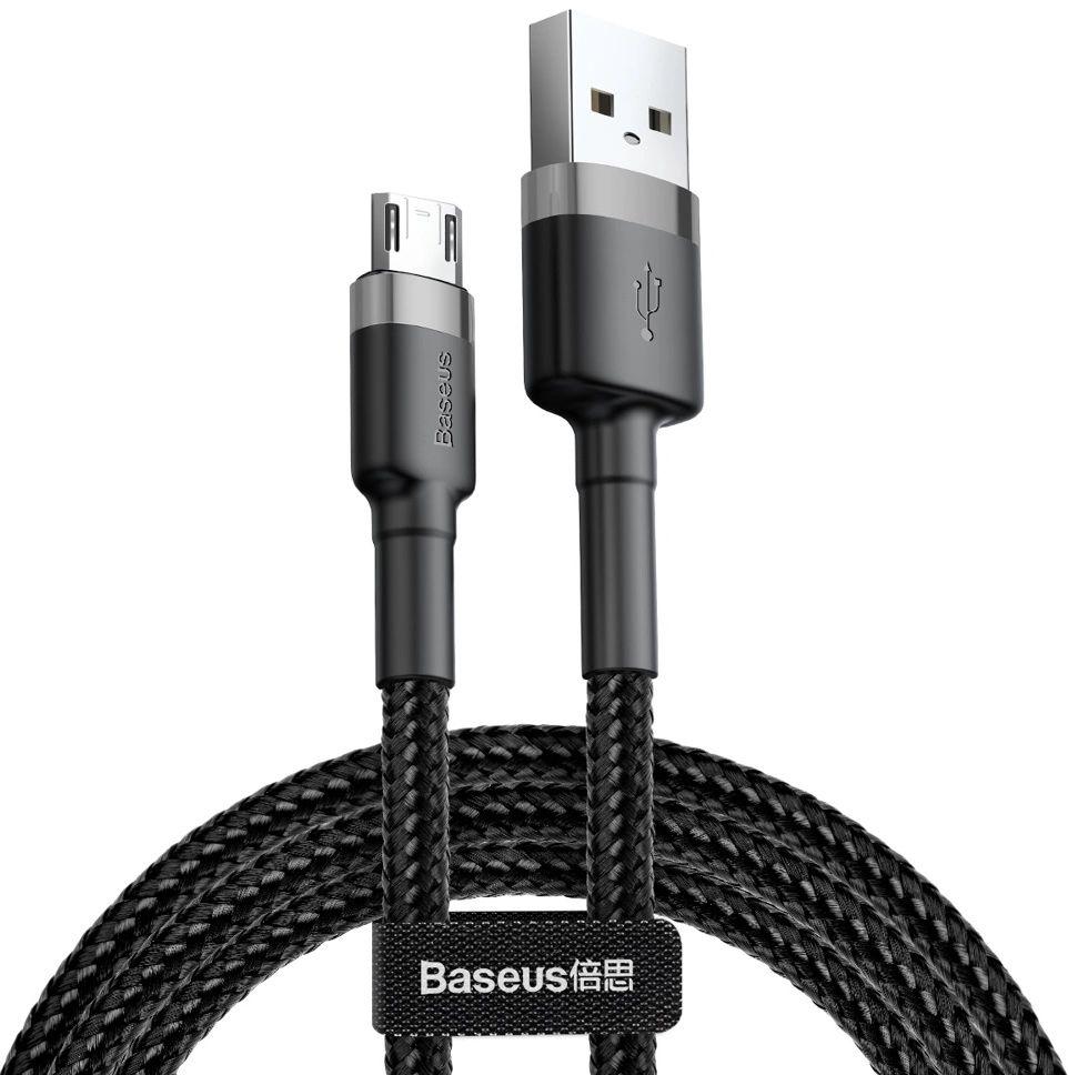 Refurbished Baseus Phone Cable Cafule Fast Charging USB to Micro USB 2A (3M) - Reebelo Nederland