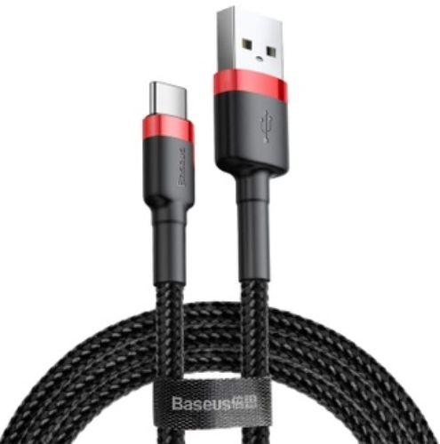Refurbished Baseus Phone Cable Cafule Fast Charging USB to Type-C USB 2A (2M) - Reebelo Nederland