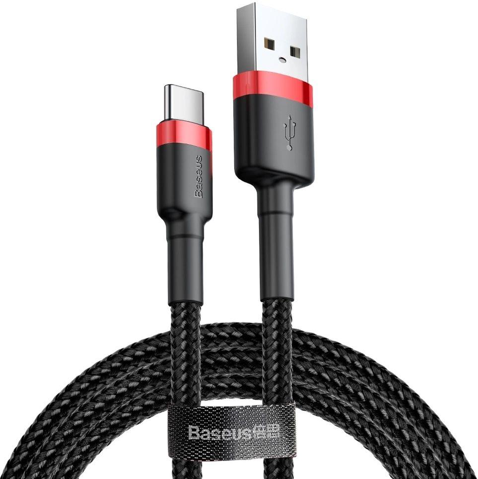 Refurbished Baseus Phone Cable Cafule Fast Charging USB to Type-C USB 2A (2M) - Reebelo Nederland