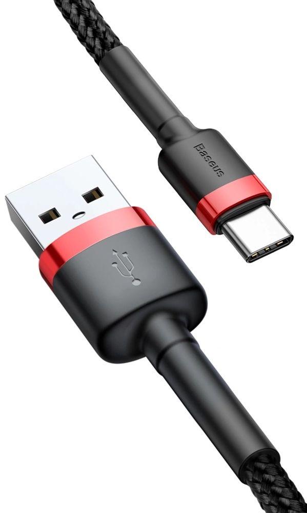 Refurbished Baseus Phone Cable Cafule Fast Charging USB to Type-C USB 2A (2M) - Reebelo Nederland