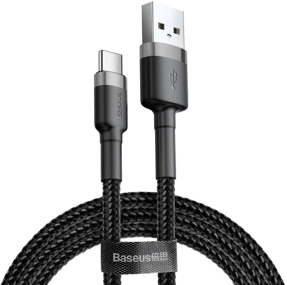 Refurbished Baseus Phone Cable Cafule Fast Charging USB to Type-C USB 2A (2M) - Reebelo Nederland