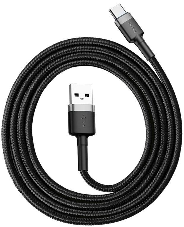 Refurbished Baseus Phone Cable Cafule Fast Charging USB to Type-C USB 2A (2M) - Reebelo Nederland