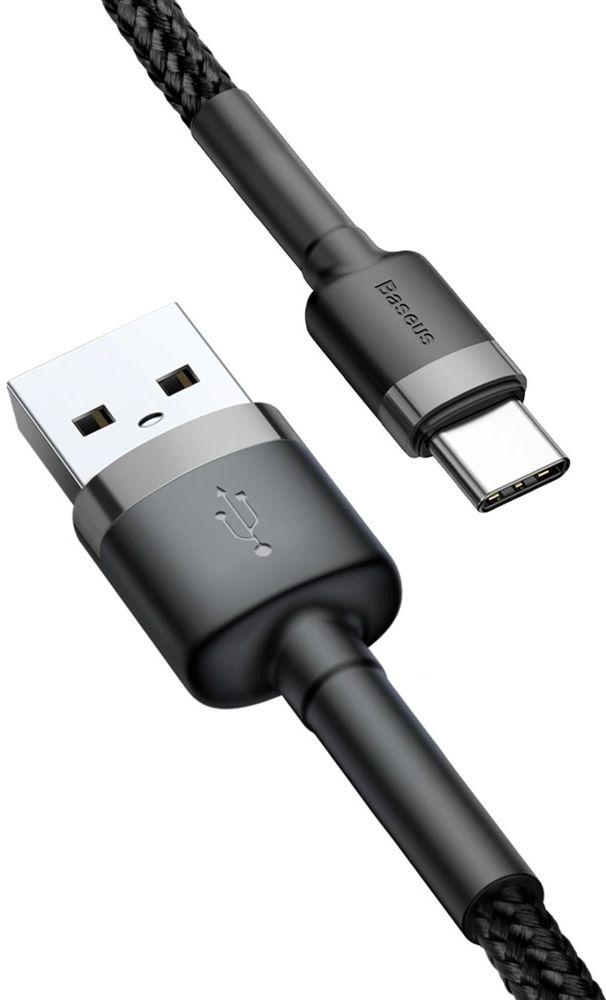 Refurbished Baseus Phone Cable Cafule Fast Charging USB to Type-C USB 2A (2M) - Reebelo Nederland