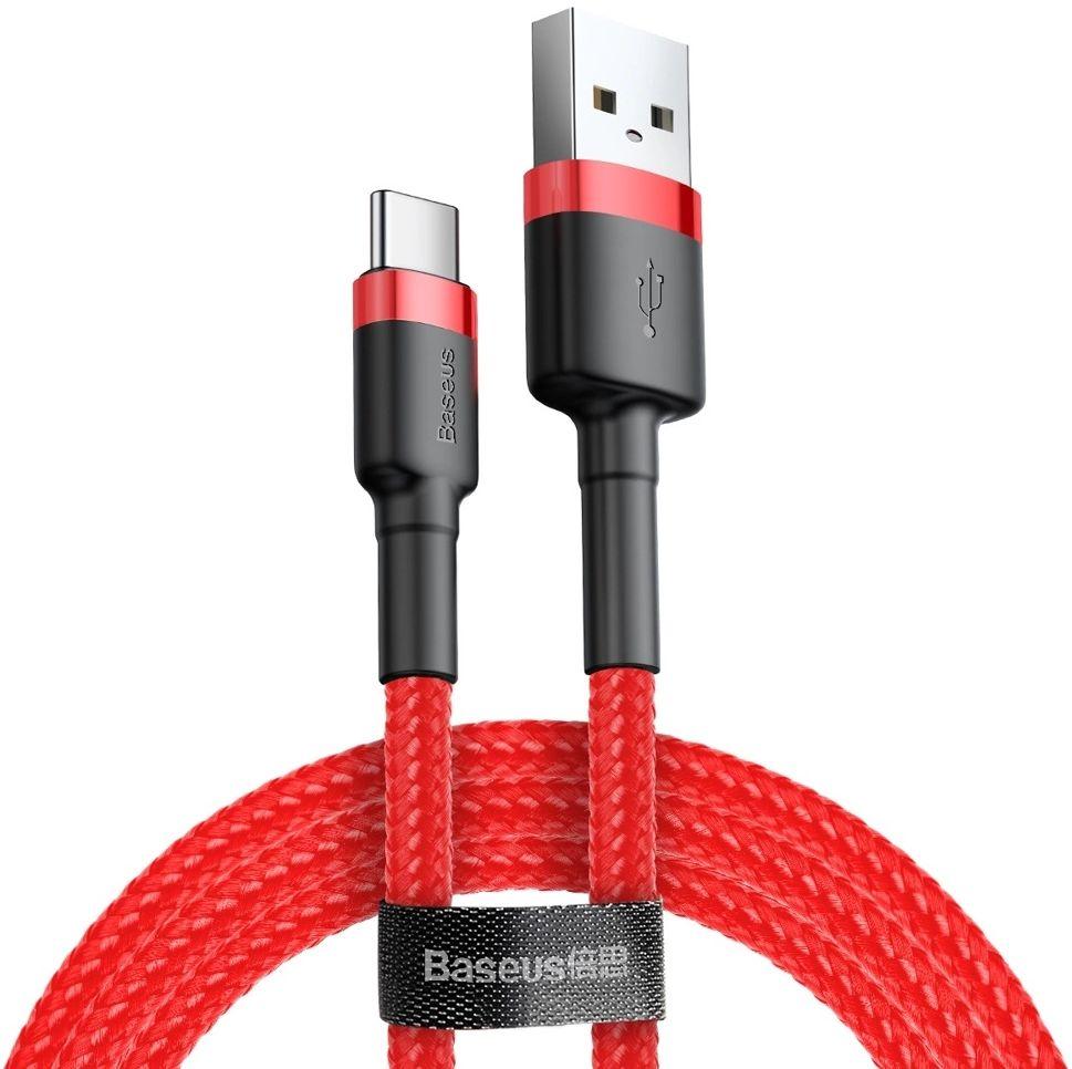 Refurbished Baseus Phone Cable Cafule Fast Charging USB to Type-C USB 2A (2M) - Reebelo Nederland