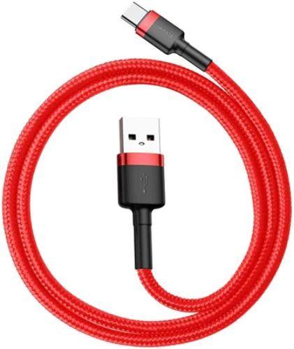 Refurbished Baseus Phone Cable Cafule Fast Charging USB to Type-C USB 3A (1M) - Reebelo Nederland