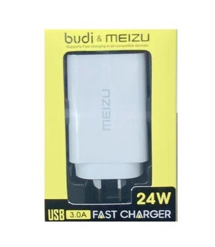 Refurbished Budi Lightning Cable for iPhone and iPad + 24W Fast Charger AU Plug - Reebelo Nederland