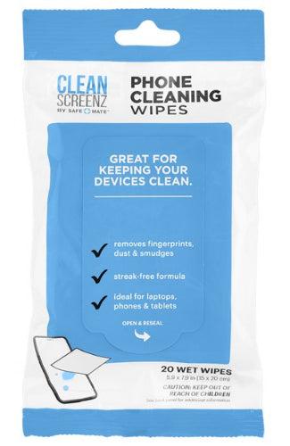 Refurbished Case-Mate CleanScreenz Cleansing Phone Wipes (20pcs) - Reebelo Nederland
