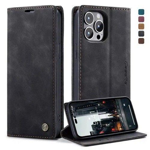 Refurbished Caseme Magnetic Flip PU Leather Wallet Case for iPhone 11 Pro Max - Reebelo Nederland