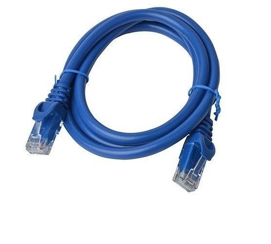 Refurbished 8Ware CAT6A Cable 1m - Blue Color RJ45 Ethernet Network LAN UTP Patch Cord Snagless - Reebelo Nederland