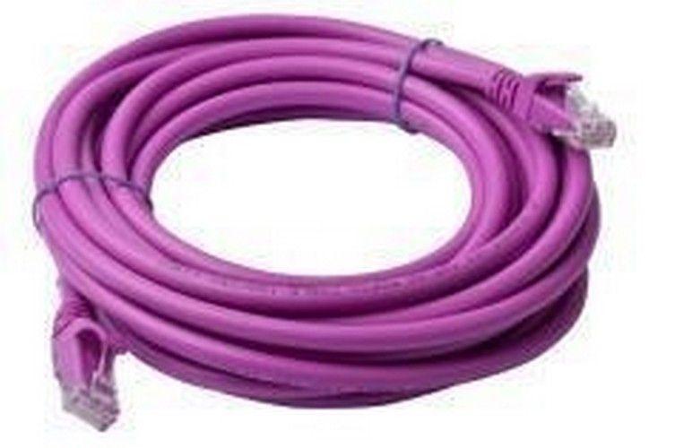 Refurbished 8Ware CAT6A Cable 5m - Purple Color RJ45 Ethernet Network LAN UTP Patch Cord Snagless - Reebelo Nederland