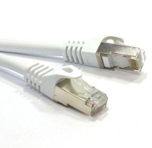 Refurbished Astrotek CAT6A Shielded Cable 5m Grey/White Color 10GbE RJ45 Ethernet Network LAN S/FTP LSZH Cord 26AWG PVC Jacket - Reebelo Nederland
