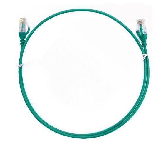 Refurbished 8ware CAT6 Ultra Thin Slim Cable 0.25m / 25cm - Green Color Premium RJ45 Ethernet Network LAN UTP Patch Cord 26AWG for Data Only not PoE - Reebelo Nederland