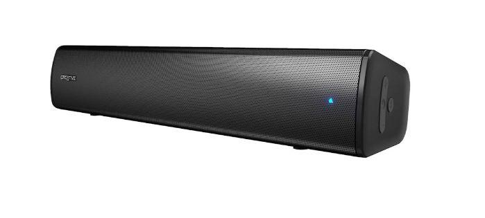 Refurbished Creative Stage Air V2 Compact Under-Monitor USB Soundbar for PC - Reebelo Nederland