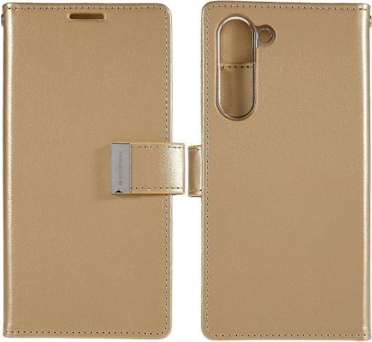 Refurbished Goospery Rich Diary Wallet Phone Case for Samsung Galaxy S23 - Reebelo Nederland
