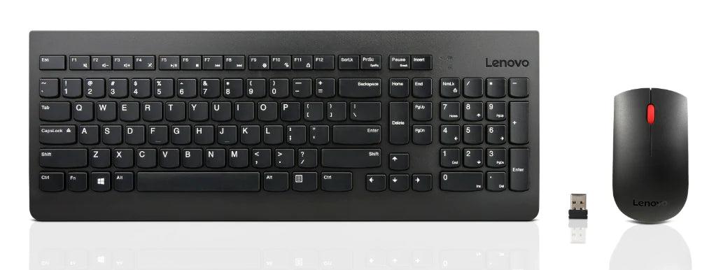Refurbished Lenovo Essential Wireless Combo Keyboard & Mouse (US English 103P) - Reebelo Nederland