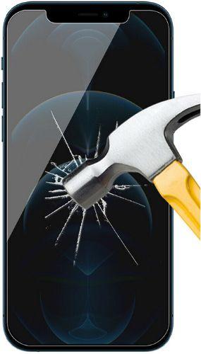 Refurbished Nuglas (2pcs) Flat Privacy Tempered Glass Screen Protector for iPhone 12 mini - Reebelo Nederland