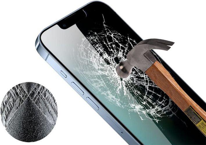 Refurbished Nuglas (2pcs) Flat Privacy Tempered Glass Screen Protector for iPhone 13 Pro Max - Reebelo Nederland