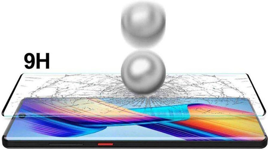 Refurbished Nuglas 3D Curved Edge Tempered Glass Screen Protector for Galaxy S21 Ultra (5G) - Reebelo Nederland