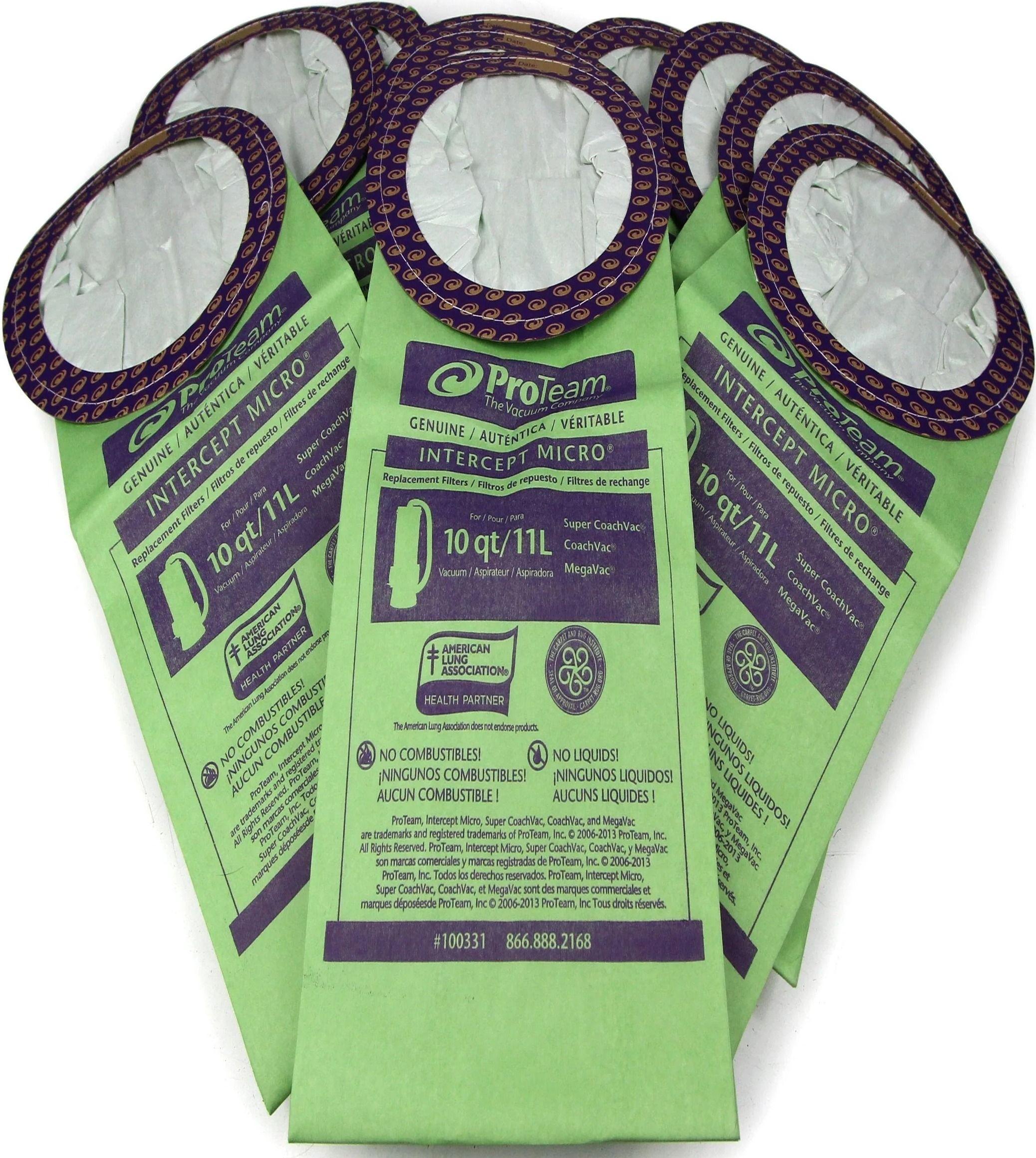 Refurbished ProTeam Pack of 10 Fits (Coachvac | Super Coachvac | Megavac) - Reebelo Nederland
