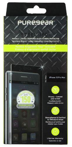 Refurbished PureGear Steel 360 Privacy Glass Screen Protector for iPhone 13 Pro Max - Reebelo Nederland