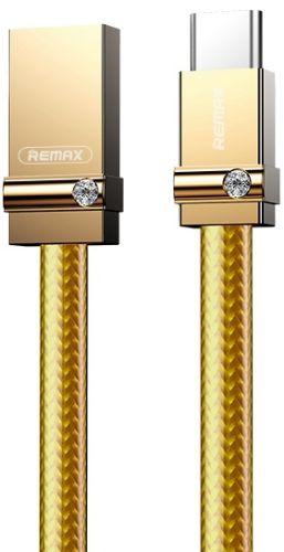 Refurbished Remax RC-091a USB to Type C Golden Diamond Data Cable (1M) - Reebelo Nederland