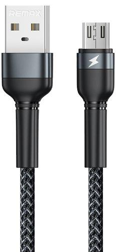 Refurbished Remax RC-124m Jany Series Micro USB Braided Data Cable 2.4A (1M) - Reebelo Nederland
