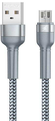 Refurbished Remax RC-124m Jany Series Micro USB Braided Data Cable 2.4A (1M) - Reebelo Nederland