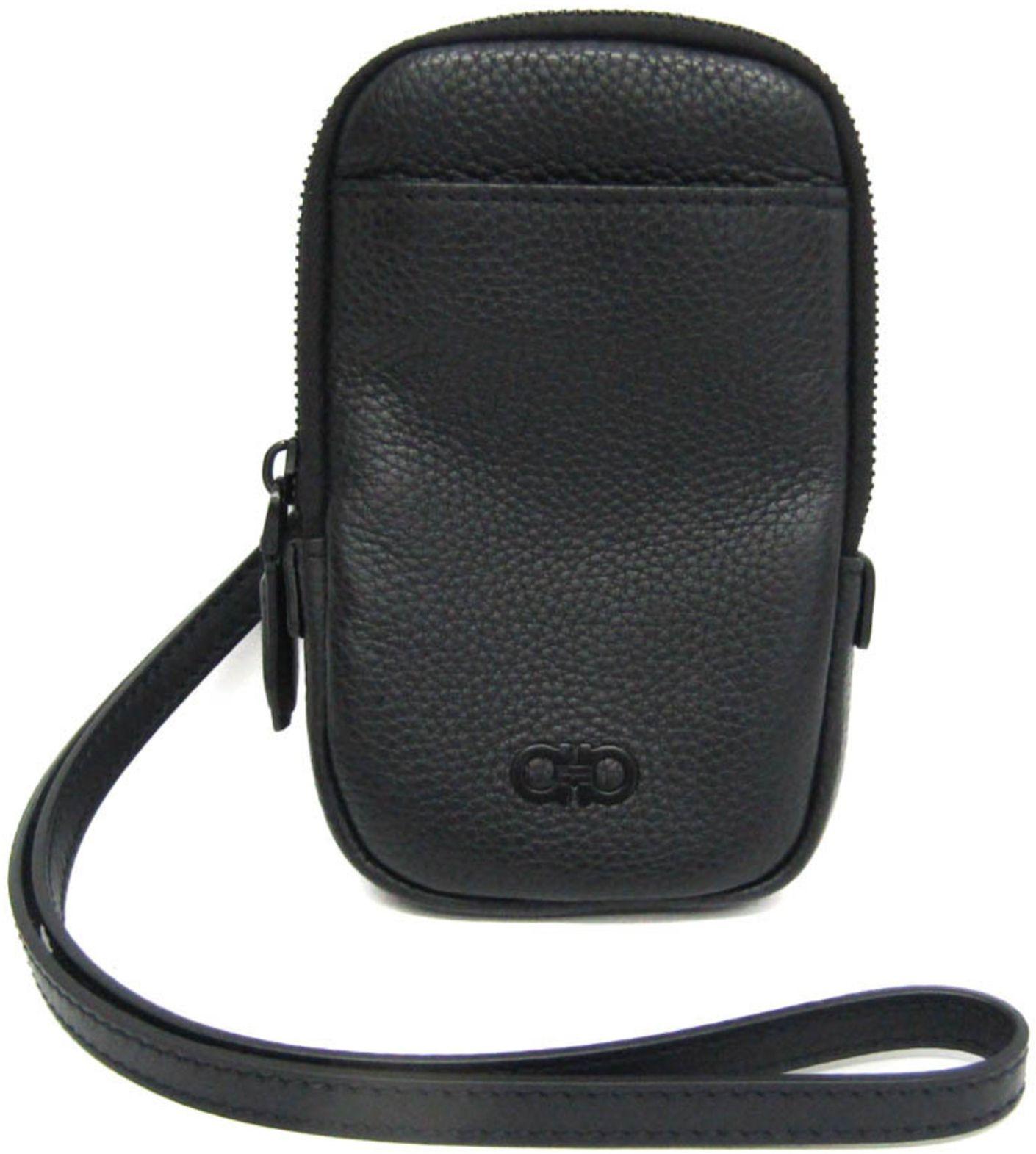 Refurbished Salvatore Ferragamo Leather Pouch - Reebelo Nederland