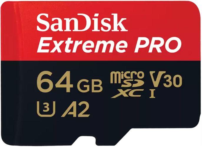 Refurbished SanDisk Extreme PRO MicroSD Card With Adapter (170MB/s) - Reebelo Nederland