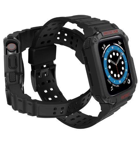 Refurbished Tough On Rugged Protection Watch Band with Case for Apple Watch 42/ 44/ 45mm - Reebelo Nederland