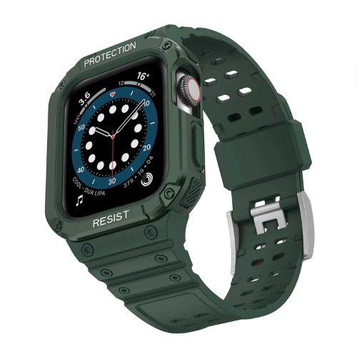Refurbished Tough On Rugged Protection Watch Band with Case for Apple Watch 42/ 44/ 45mm - Reebelo Nederland