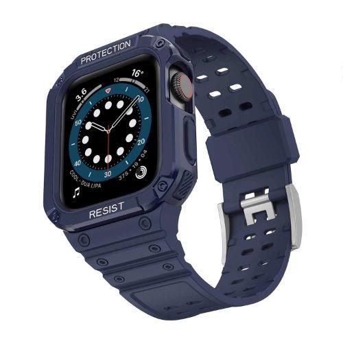 Refurbished Tough On Rugged Protection Watch Band with Case for Apple Watch 42/ 44/ 45mm - Reebelo Nederland