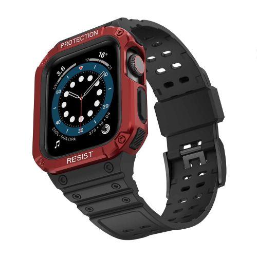 Refurbished Tough On Rugged Protection Watch Band with Case for Apple Watch 42/ 44/ 45mm - Reebelo Nederland