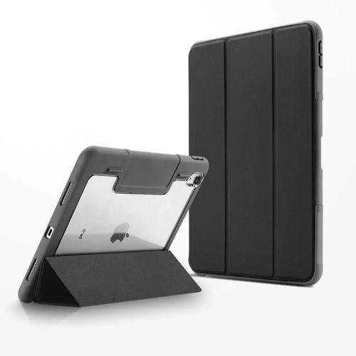 Refurbished Tough On Smart Cover iPad Case with Clear Back for iPad 7 / 8 / 9 Gen - Reebelo Nederland