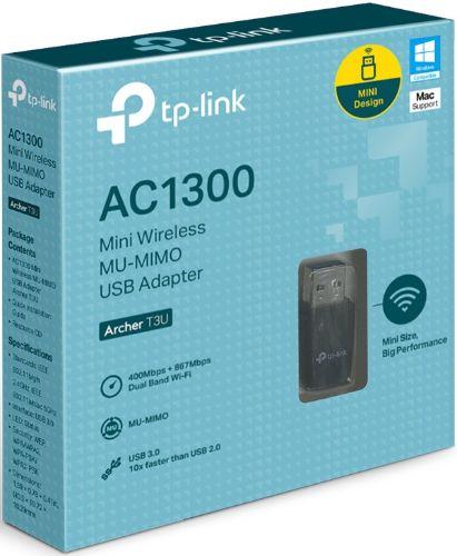 Refurbished TP-Link (Archer T3U) AC1300 Mini Wireless MU-MIMO USB Adapter - Reebelo Nederland