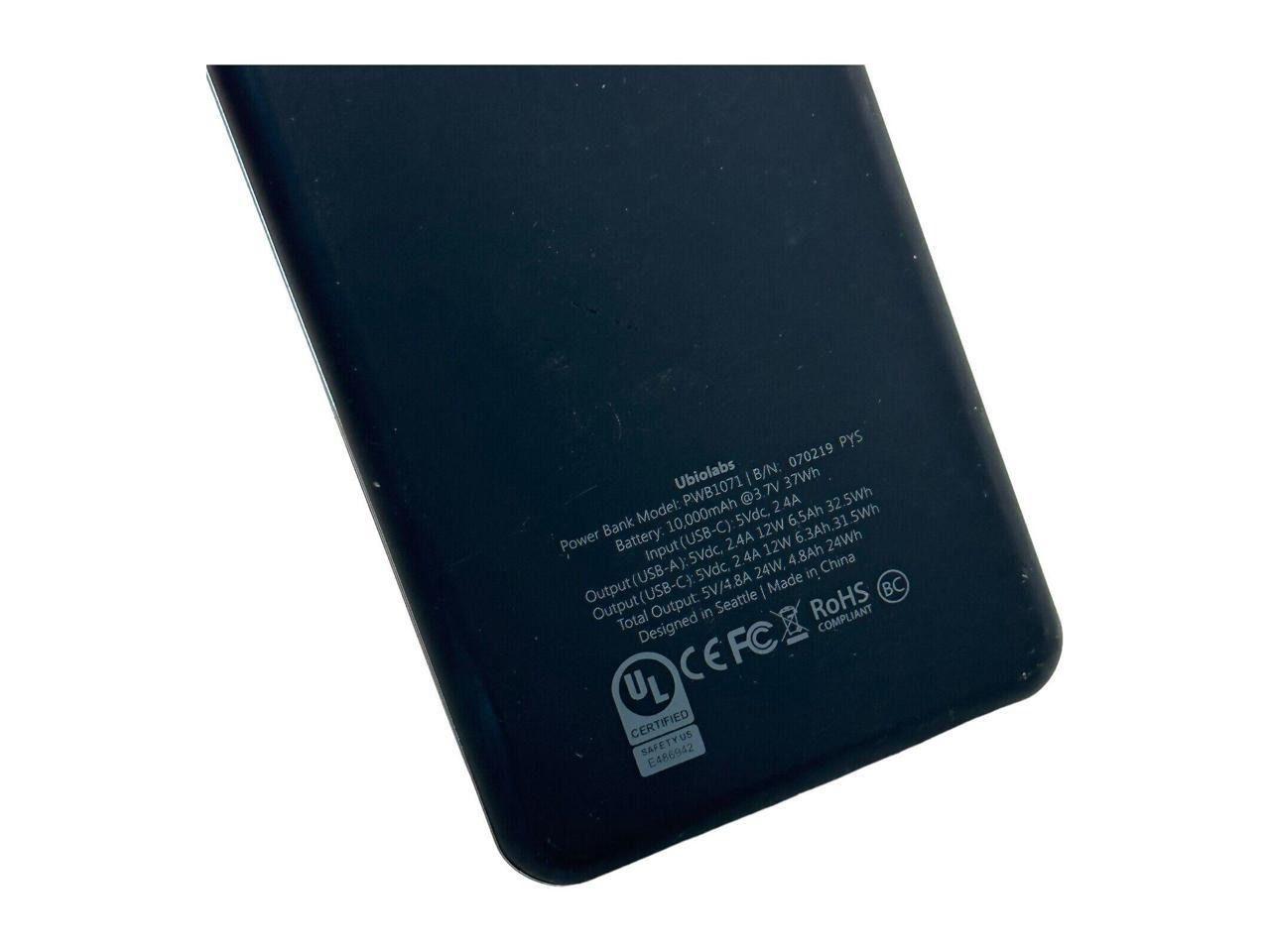Refurbished Ubio Labs PWB1071 Universal 10000 mAh Slim Power Bank - Reebelo Nederland
